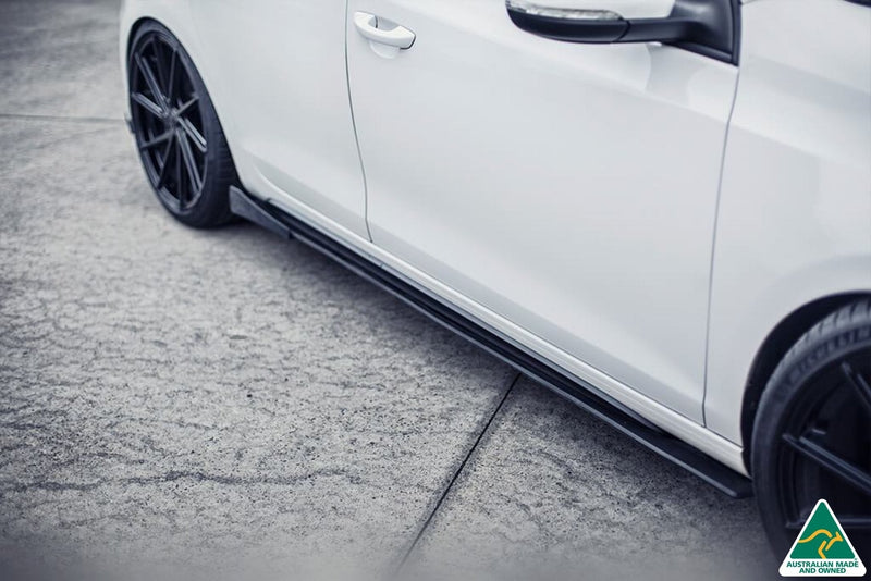 Flow Designs Side Skirt Splitters | Golf GTI MK6