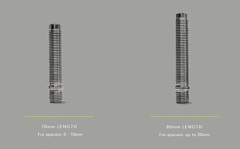 RACINGLINE STUD AND NUT CONVERSION KIT – TAPERED