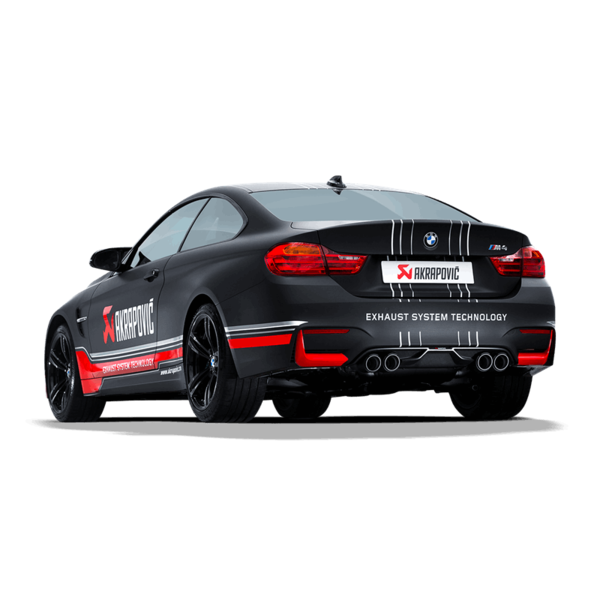 AKRAPOVIC TITANIUM SLIP ON SYSTEM WITH TITANIUM TAIL PIPES | M3 & M4 F8X