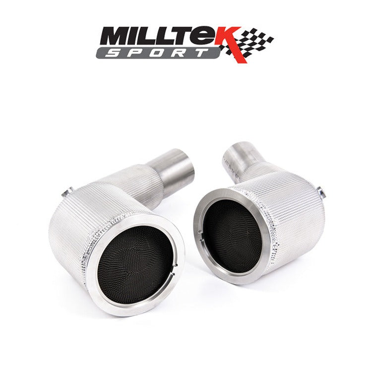 MILLTEK LARGE BORE DOWNPIPES AND HI-FLOW SPORTS CATS | RS6/7 C8 & S8 D5 4.0 V8